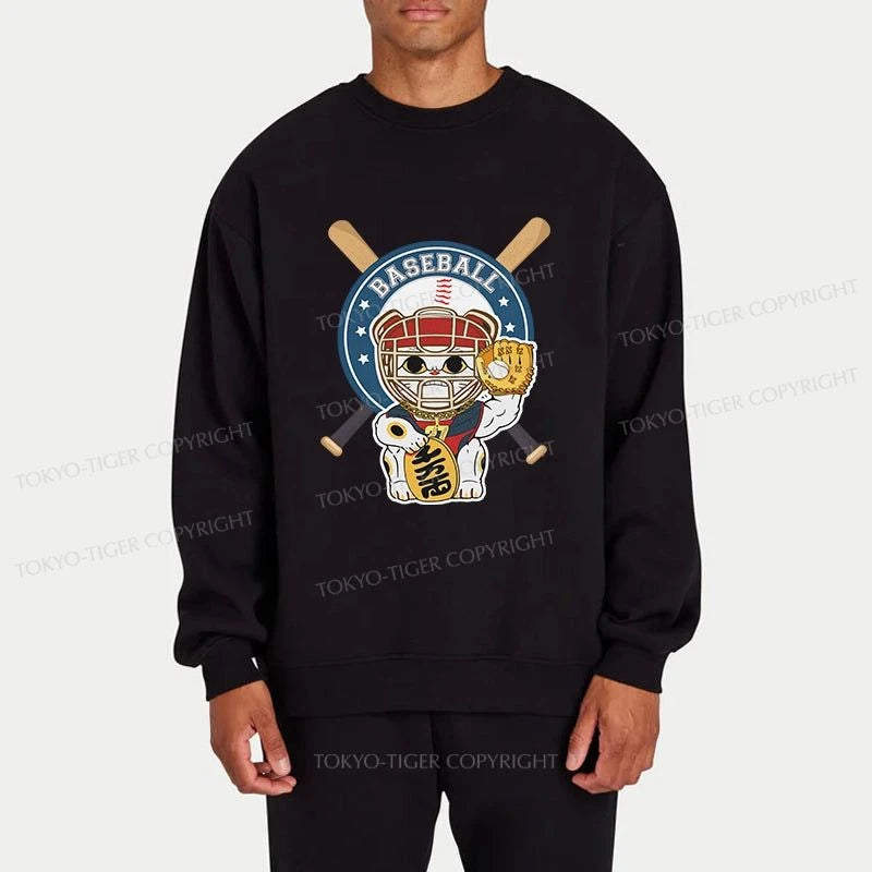 Tokyo-Tiger Janpaese Baseball Cat Sweatshirt