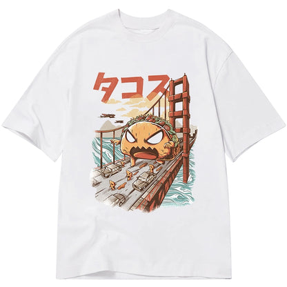 Tokyo-Tiger The Great Taco Kaiju Japanese Classic T-Shirt
