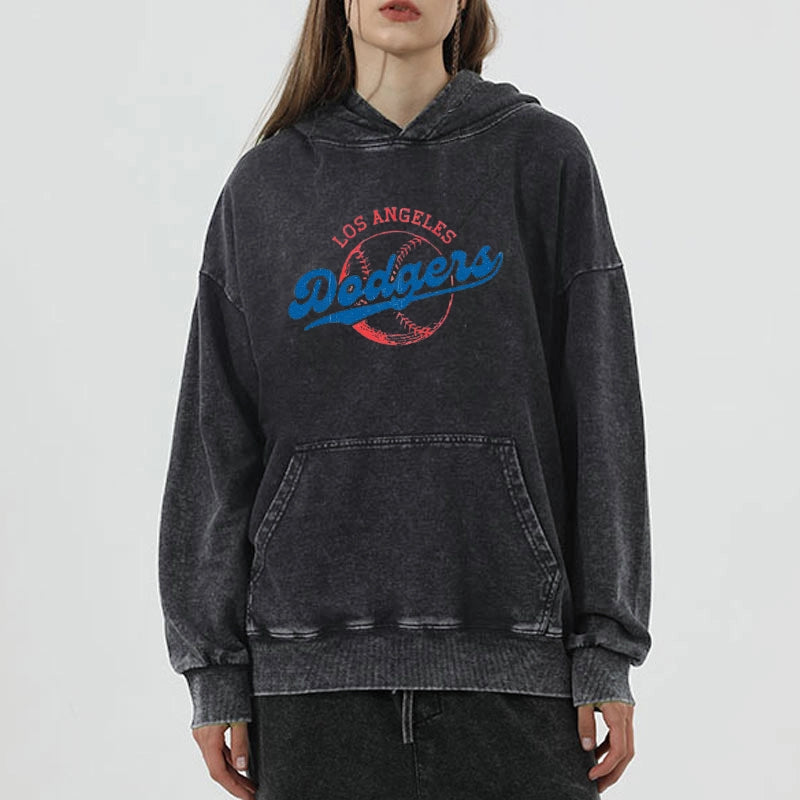 Tokyo-Tiger Ohtani 17-Retro-Dodgers Washed Hoodie