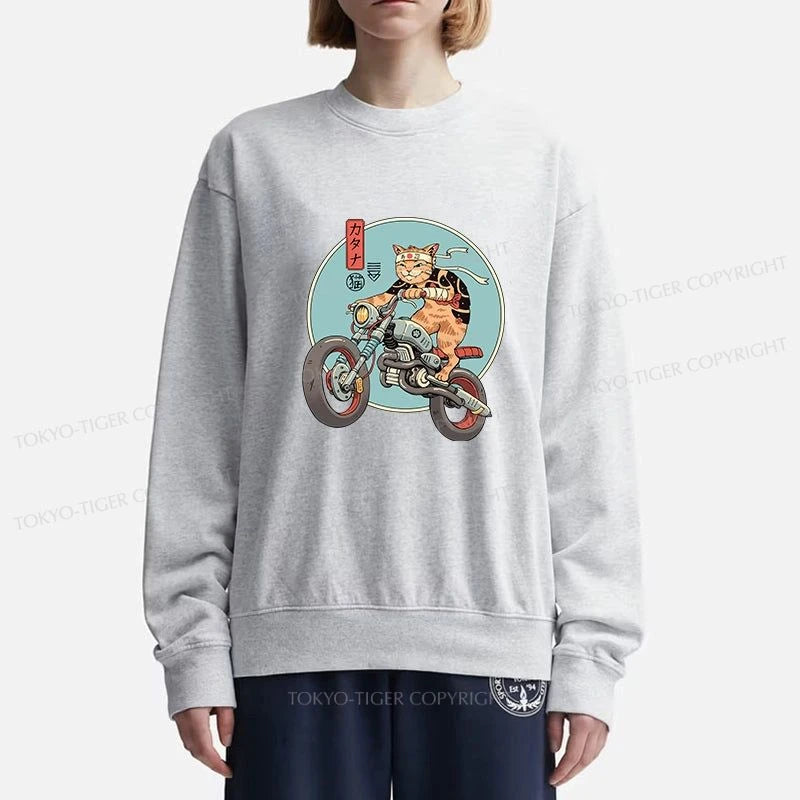 Tokyo-Tiger Catana Motorcycle Sweatshirt