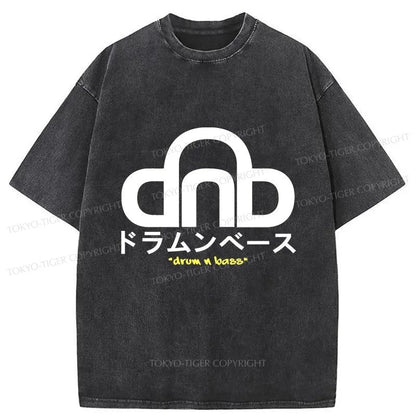 Tokyo-Tiger DNB Japan Washed T-Shirt