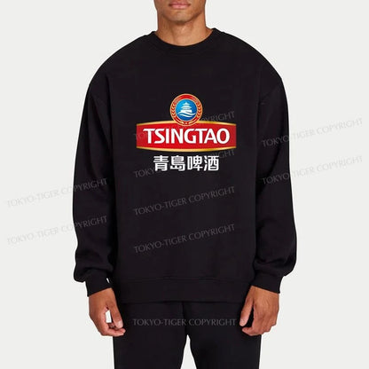 Tokyo-Tiger Qingdao Beer Logo Sweatshirt