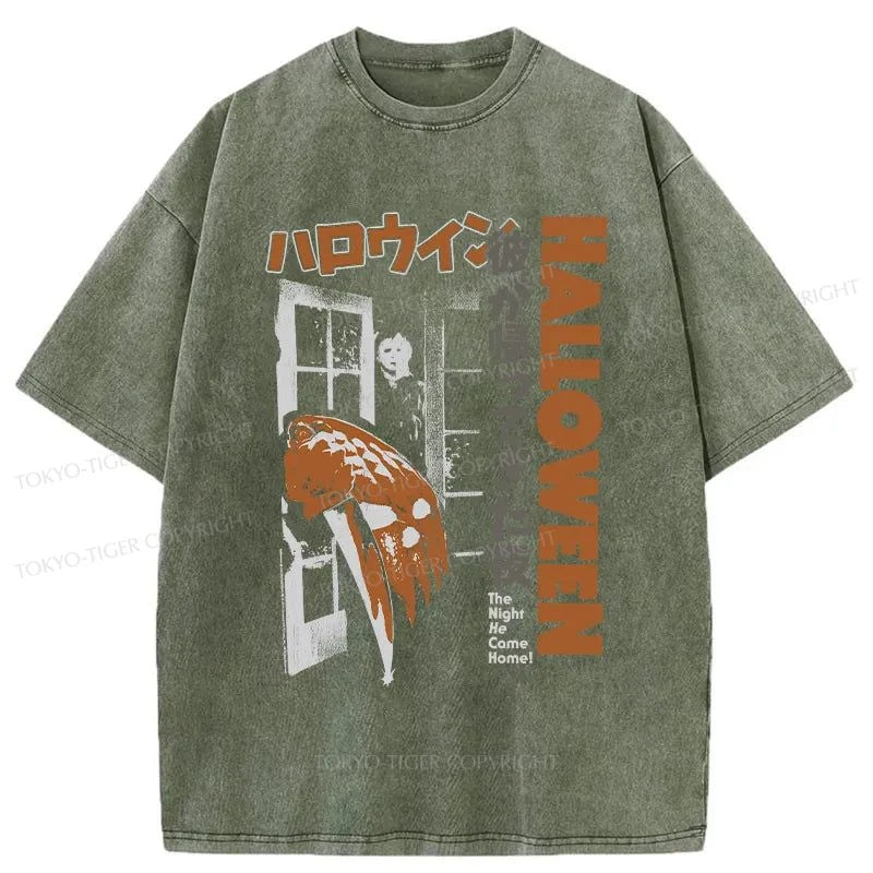 Tokyo-Tiger The Night He Came Home Washed T-Shirt