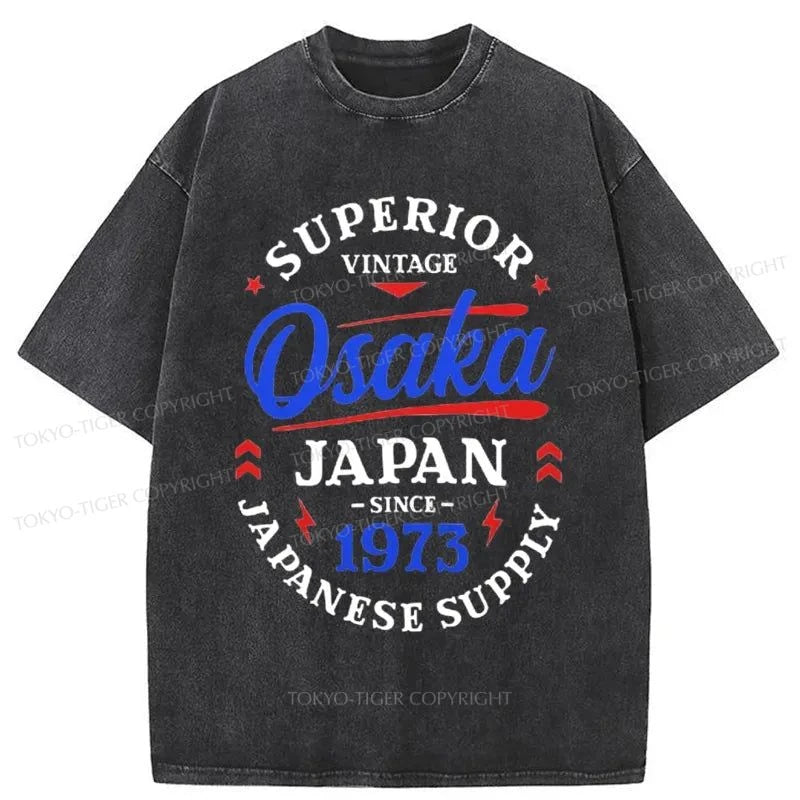 Tokyo-Tiger Superior Japanese Supply Washed T-Shirt