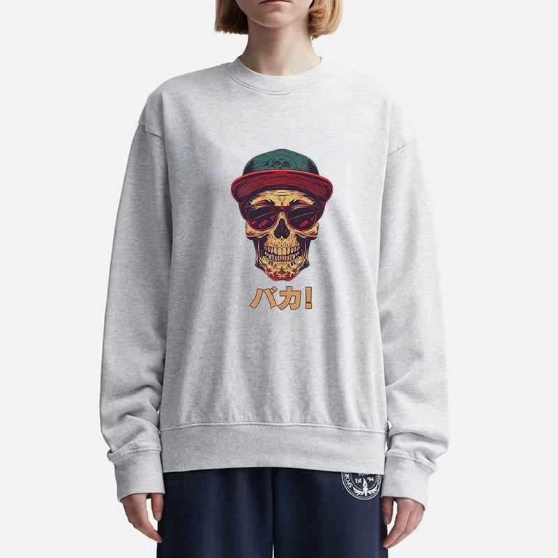 Tokyo-Tiger Fashion Skull Japanese Sweatshirt