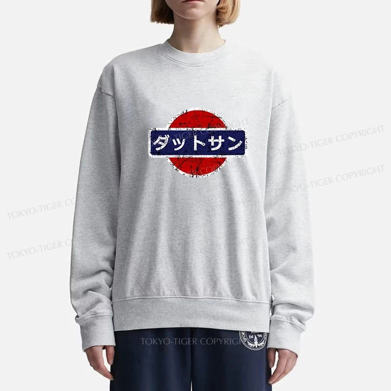 Tokyo-Tiger Datsun Vintage Japanese Car Sweatshirt