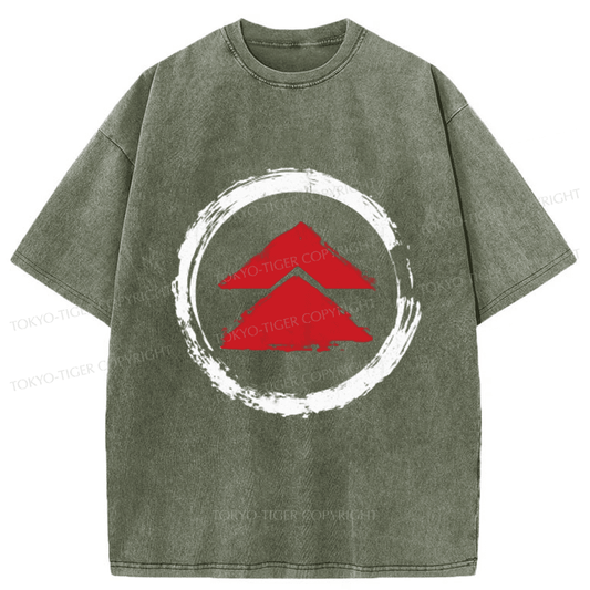 Tokyo-Tiger Tsushima Ghost Logo Washed T-Shirt