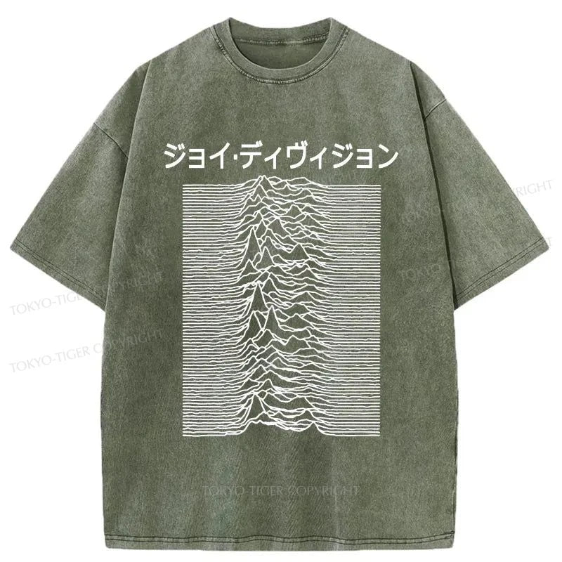 Tokyo-Tiger Pleasures Division Japan Ladies Washed T-Shirt