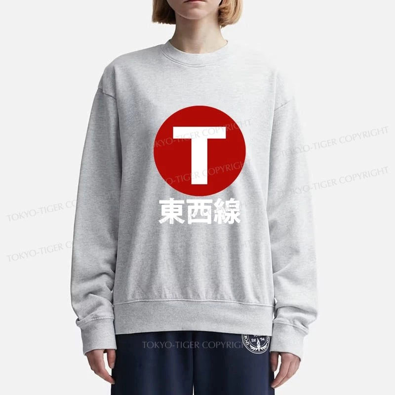 Tokyo-Tiger Tozai Line Kyoto Sweatshirt