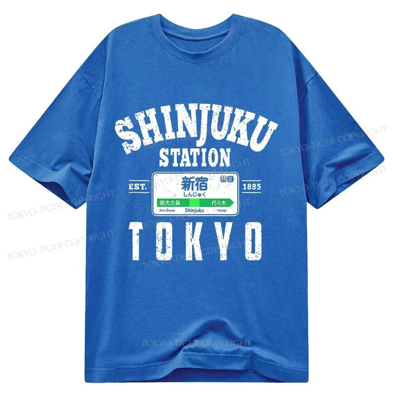 Tokyo-Tiger Shinjuku Station Yamanote Line Classic T-Shirt