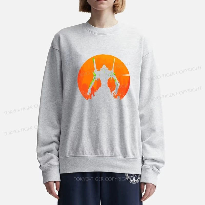 Tokyo-Tiger Robot Warrior Vintage Sweatshirt