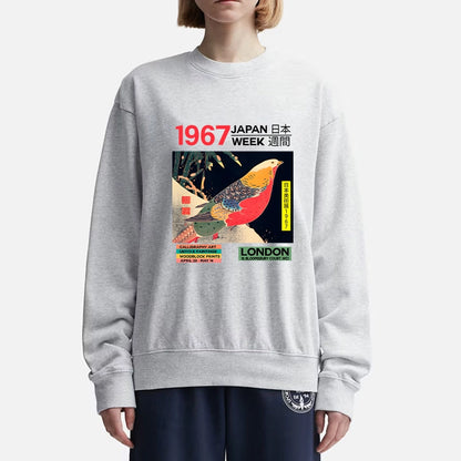 Tokyo-Tiger Art Studio Exhibition Japanese Sweatshirt