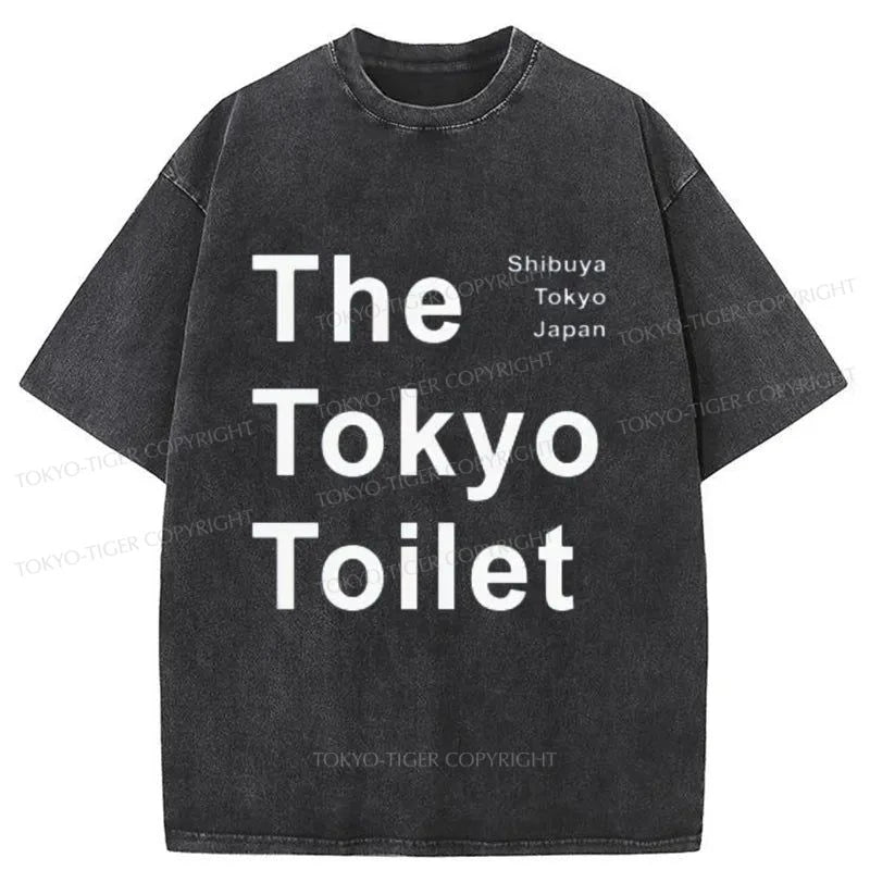 Tokyo-Tiger The Tokyo Toilet Washed T-Shirt