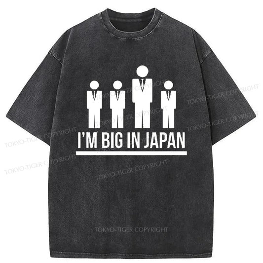 Tokyo-Tiger I'm Big In Japan Washed T-Shirt