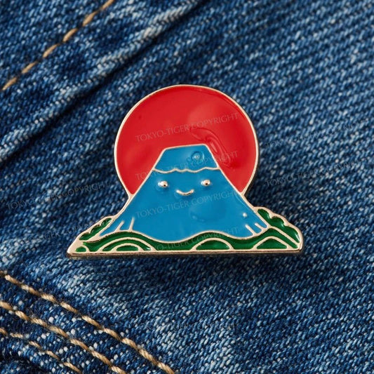 Tokyo-Tiger Japan Mount Fuji Pin