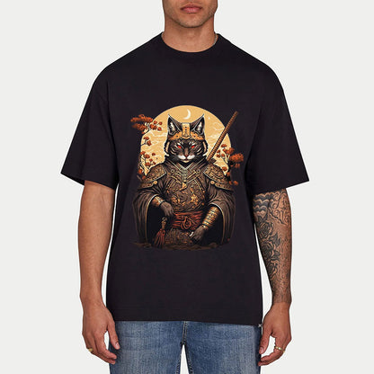 Tokyo-Tiger Japanese Samurai Cat Classic T-Shirt