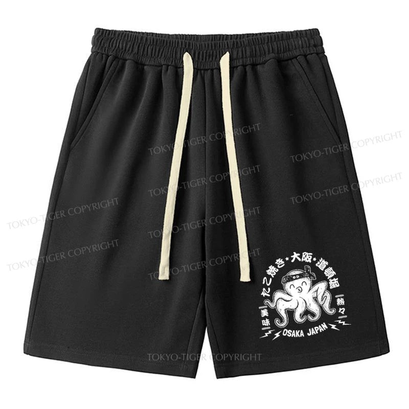 Tokyo-Tiger Takoyaki Japanese Osaka Tako Octopus Unisex Shorts