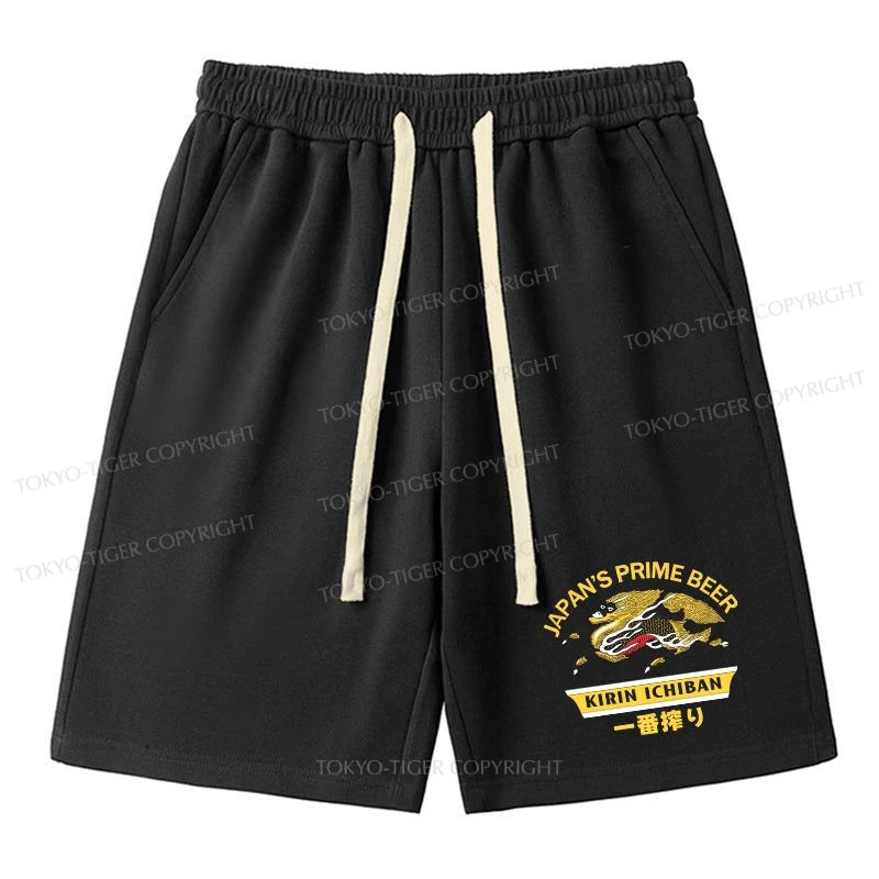 Tokyo-Tiger Kirin Ichiban Beer Logo Japanese Unisex Shorts