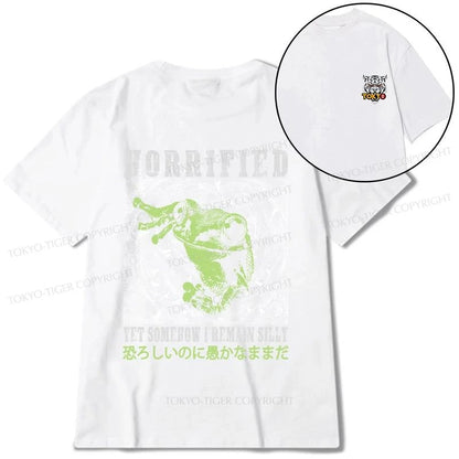 Tokyo-Tiger Silly Frog Japanese Front Back Classic T-Shirt