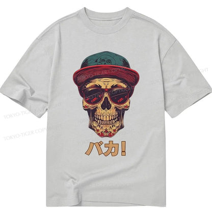 Tokyo-Tiger Fashion Skull Japanese Classic T-Shirt