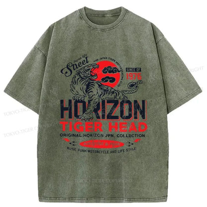 Tokyo-Tiger Vintage Tiger Japanese Washed T-Shirt