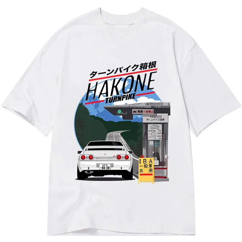 Tokyo-Tiger Hakone Nissan Skyline R32 JDM Classic T-Shirt