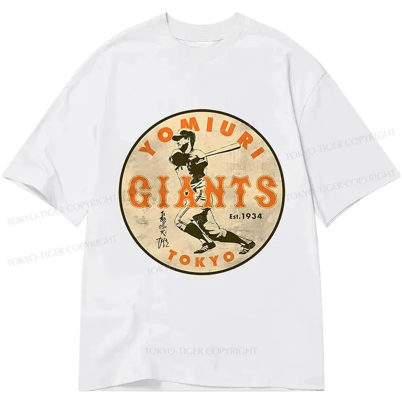 Tokyo-Tiger Yomiuri Giants Shigeru Nagashima Classic T-Shirt