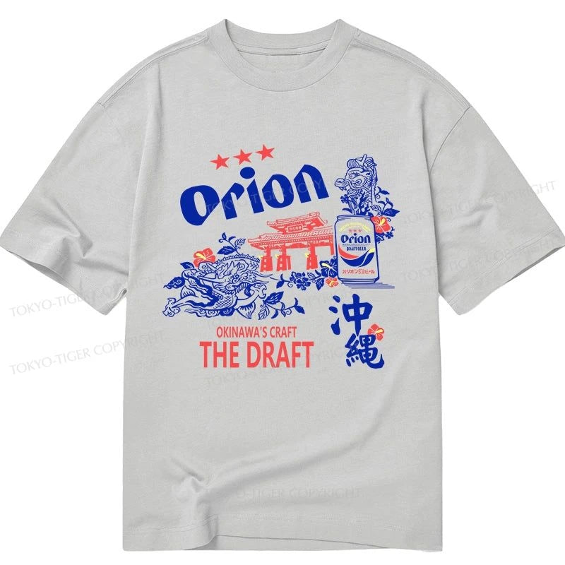 Tokyo-Tiger Orion Beer With Okinawa Classic T-Shirt