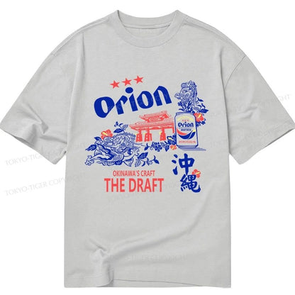 Tokyo-Tiger Orion Beer With Okinawa Classic T-Shirt