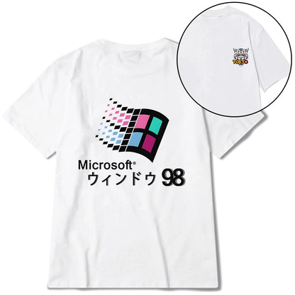 Tokyo-Tiger Microsoft Windows 98 Front Back Classic T-Shirt