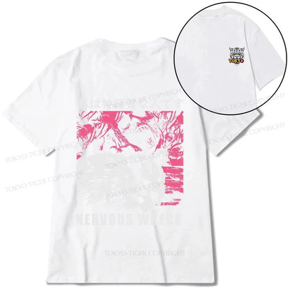 Tokyo-Tiger Nervous Wreck Front Back Classic T-Shirt