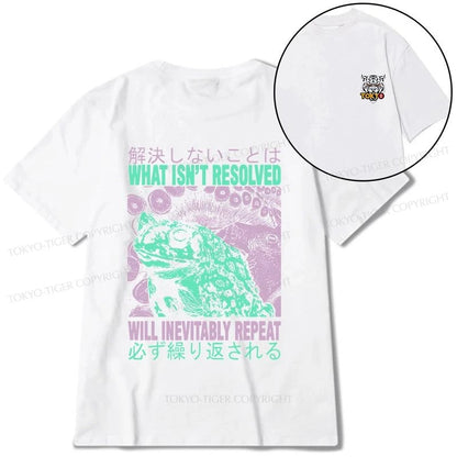 Tokyo-Tiger What Ist Resolved Forg Front Back Classic T-Shirt