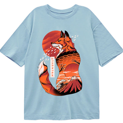 Tokyo-Tiger Japanese Fox KitsuneTattoo Classic T-Shirt