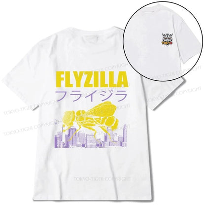 Tokyo-Tiger Giant Fly Japanese Front Back Classic T-Shirt