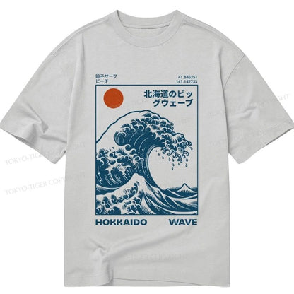 Tokyo-Tiger Hokkaido Wave Japan Classic T-Shirt