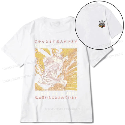 Tokyo-Tiger The Tragic Frog Japanese Front Back Classic T-Shirt