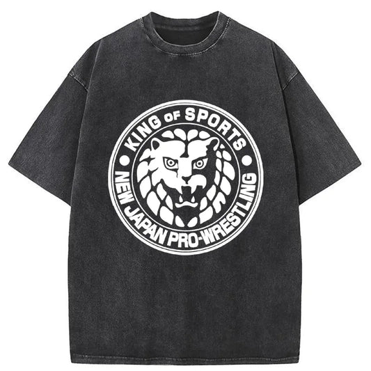 Tokyo-Tiger New Japan Pro Wrestling Washed T-Shirt