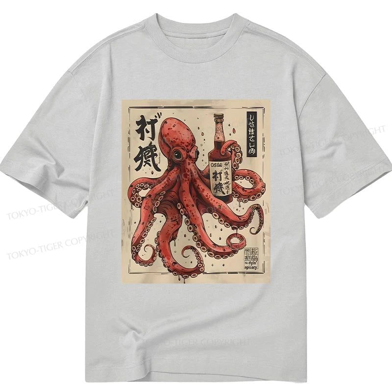 Tokyo-Tiger Osaka Saké Octopus Classic T-Shirt