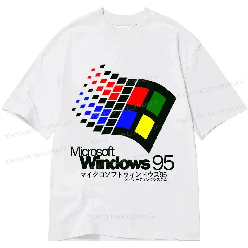 Tokyo-Tiger Windows 95 Logo Classic T-Shirt