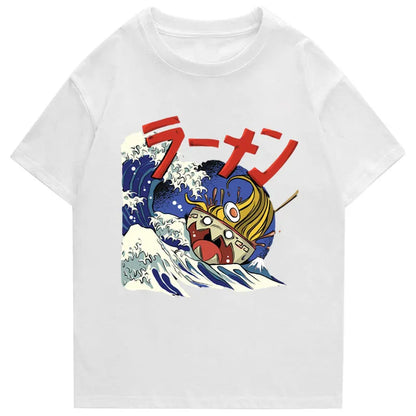 Tokyo-Tiger Ramen Waves Japanese Classic T-Shirt