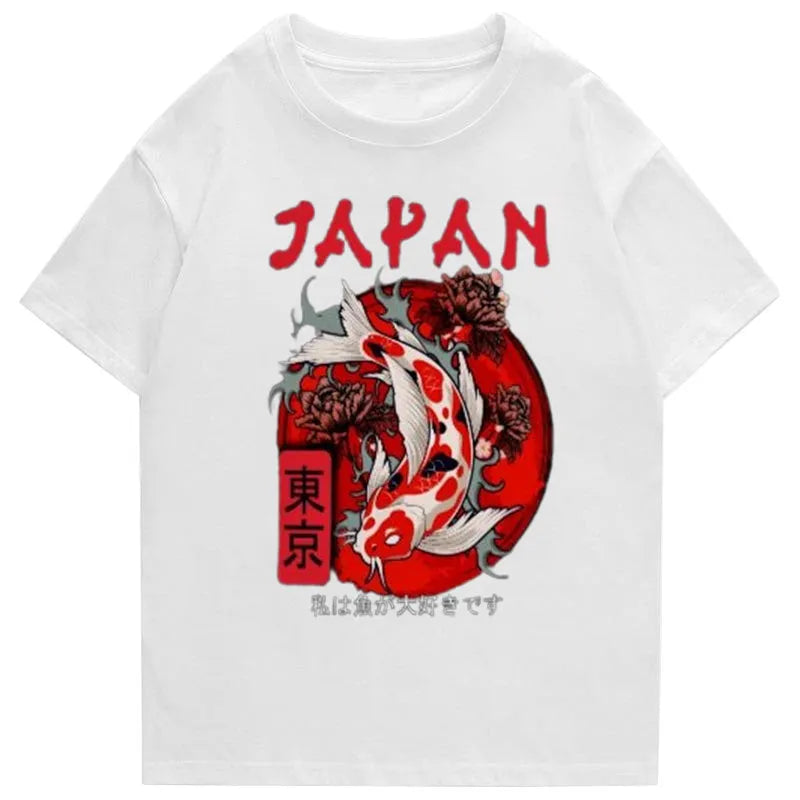 Tokyo-Tiger Koi Fish Japanese Nishikigoi Classic T-Shirt