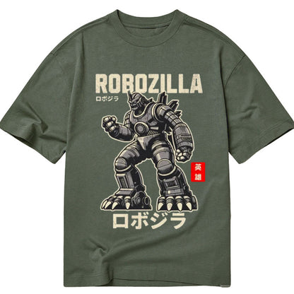 Tokyo-Tiger RoboZilla Manga Japanese Classic T-Shirt