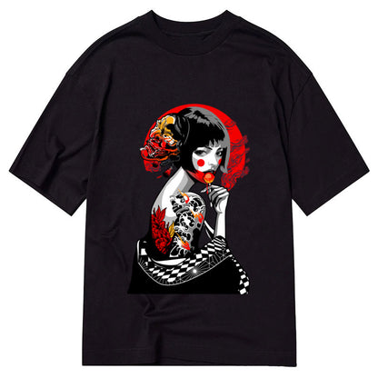 Tokyo-Tiger Japanese Geisha Pop Classic T-Shirt