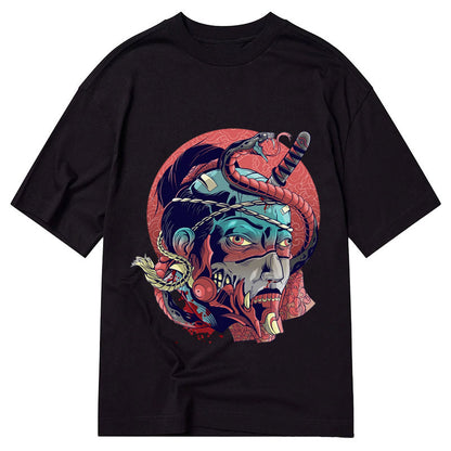 Tokyo-Tiger Samurai Oni Japanese Art Classic T-Shirt