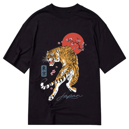 Tokyo-Tiger Japanese Tiger Blossom Classic T-Shirt