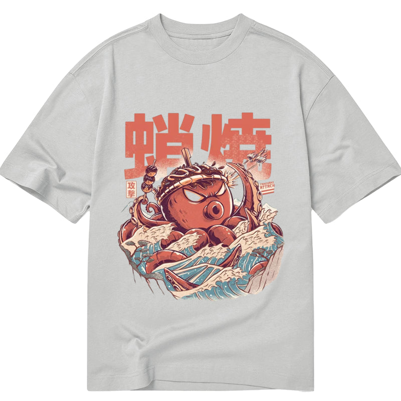 Tokyo-Tiger The Great Wave Takoyaki Japanese Classic T-Shirt