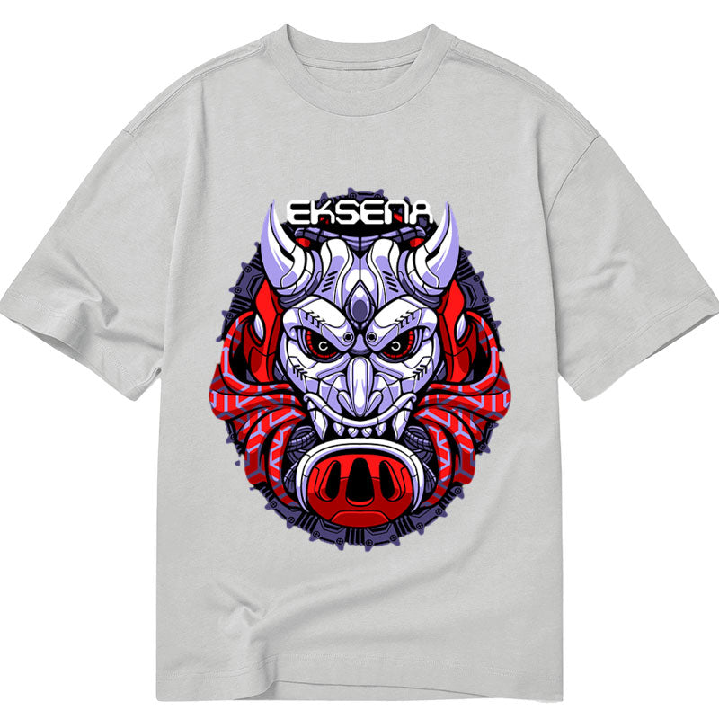 Tokyo-Tiger Oni Mask Japanese Art Classic T-Shirt