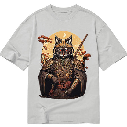 Tokyo-Tiger Japanese Samurai Cat Classic T-Shirt
