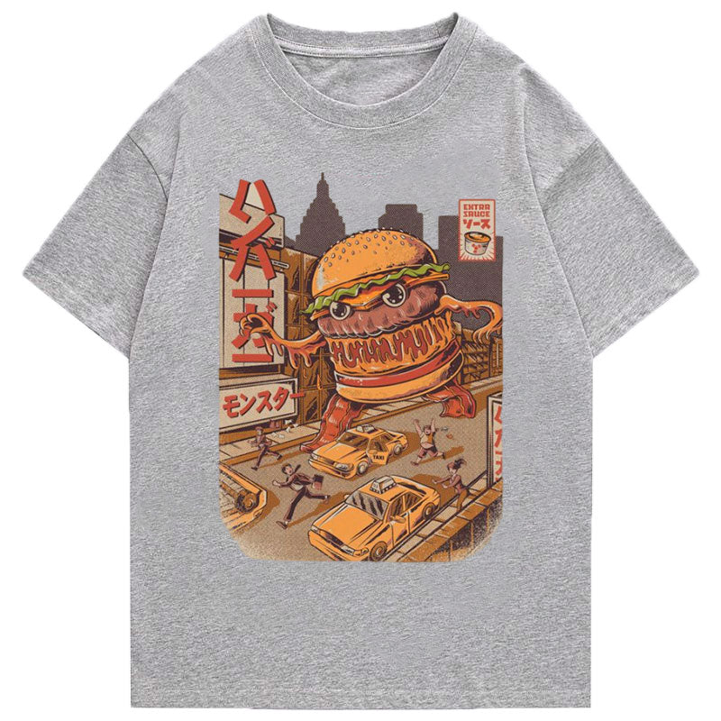 Tokyo-Tiger The Great Burger Kaiju Japanese Classic T-Shirt