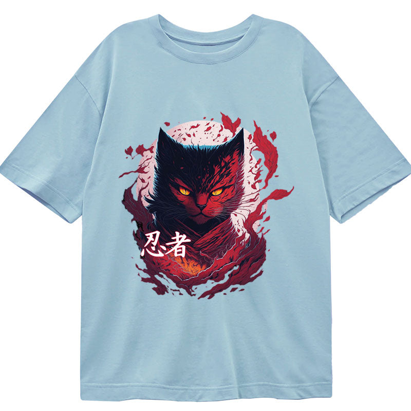 Tokyo-Tiger Japanese Cat Ninja Classic T-Shirt